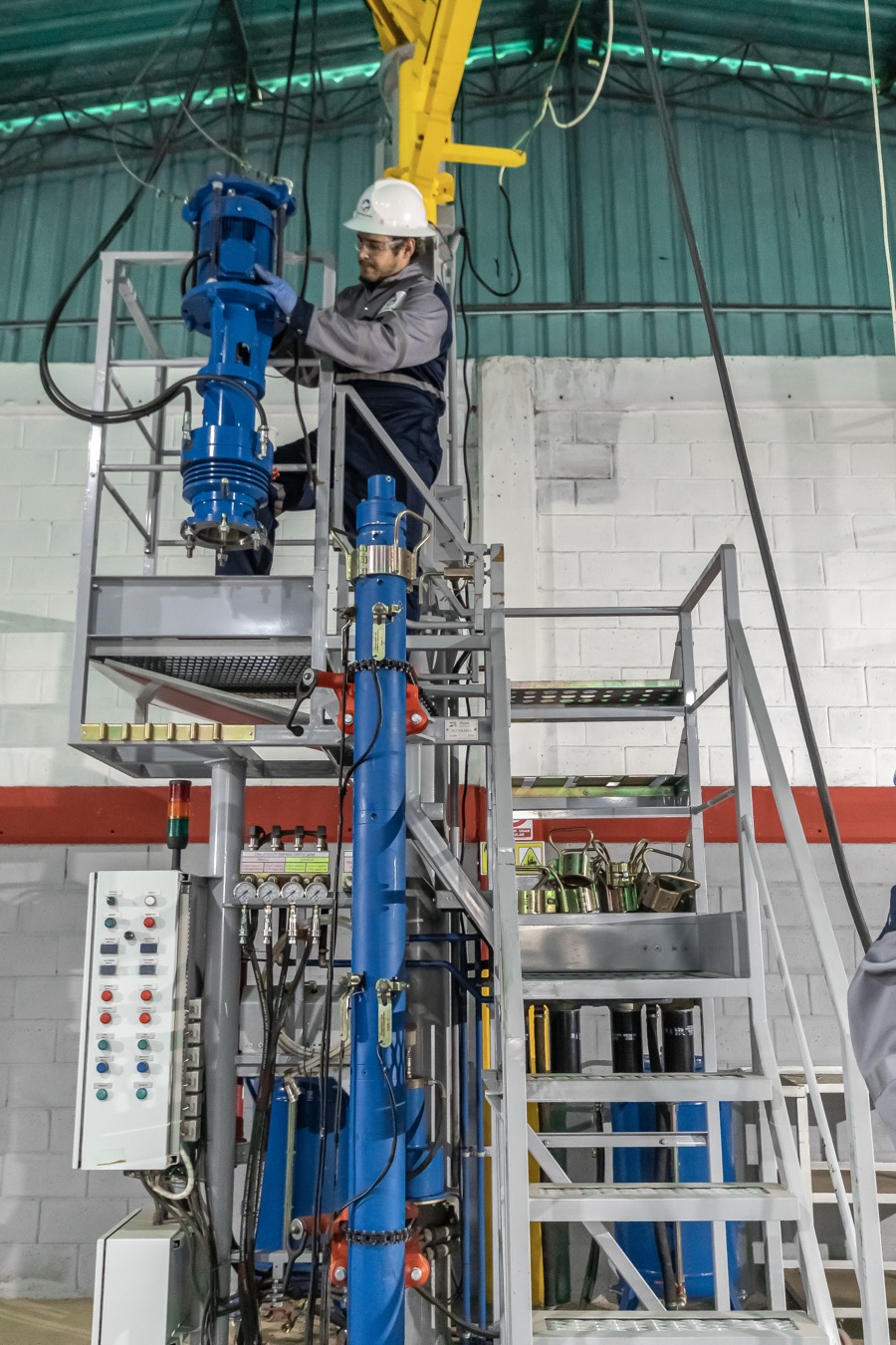 Banco de prueba de sellos